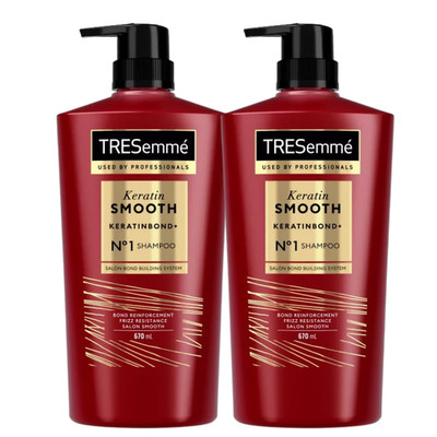 Tresemme Shampoo Keratin Smooth  670ml x 2