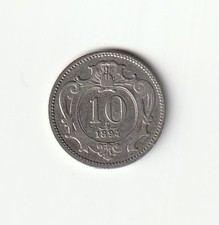 Austria 10 Heller 1894, cesarz Franciszek Józef I.