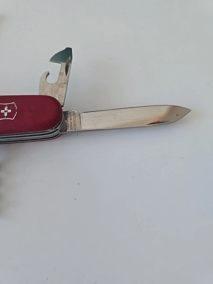 Victorinox Switzerland Swiss Army Officer Suisse Folding Multi Tool Pocket Knife - Image 3 of 4