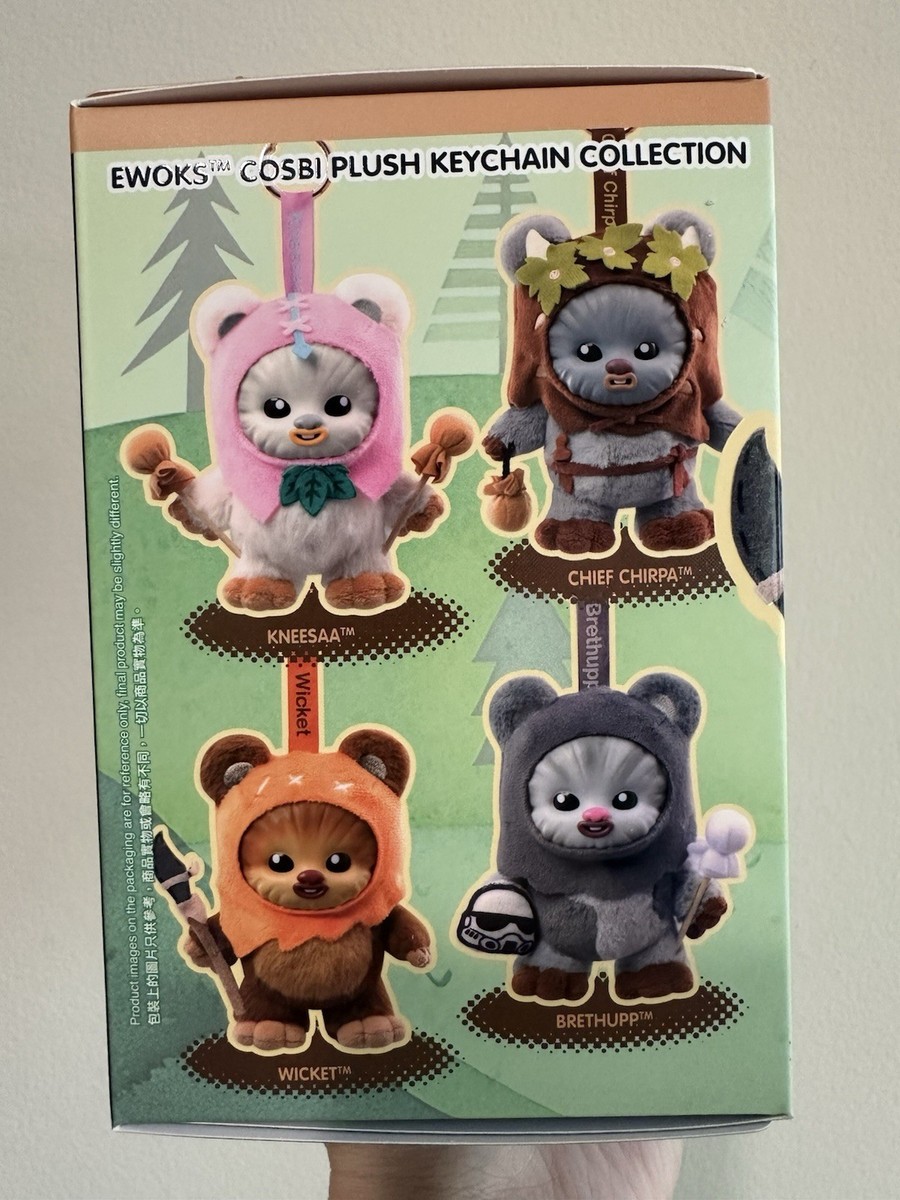 Star Wars Ewok Disney Cosbi Plush Keychain Mystery Blind Box