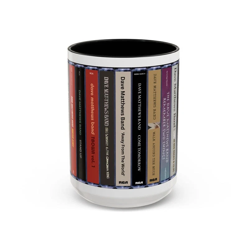 Dave Matthews Band Albums Cassette Retro Mug
