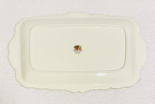Royal Albert England Old Country Roses Rectangular Serving Tray 11½ x 6¾" - Picture 3 of 7