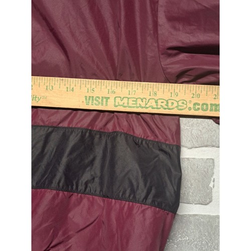 Pink Victoria Secret Burgandy Womens Wind breaker Hoodie Size XSMALL - Picture 13 of 13