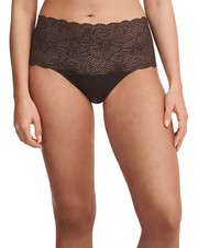 Chantelle 11G8 High Waist Lace Briefs O/S Set of 2 Brown 48