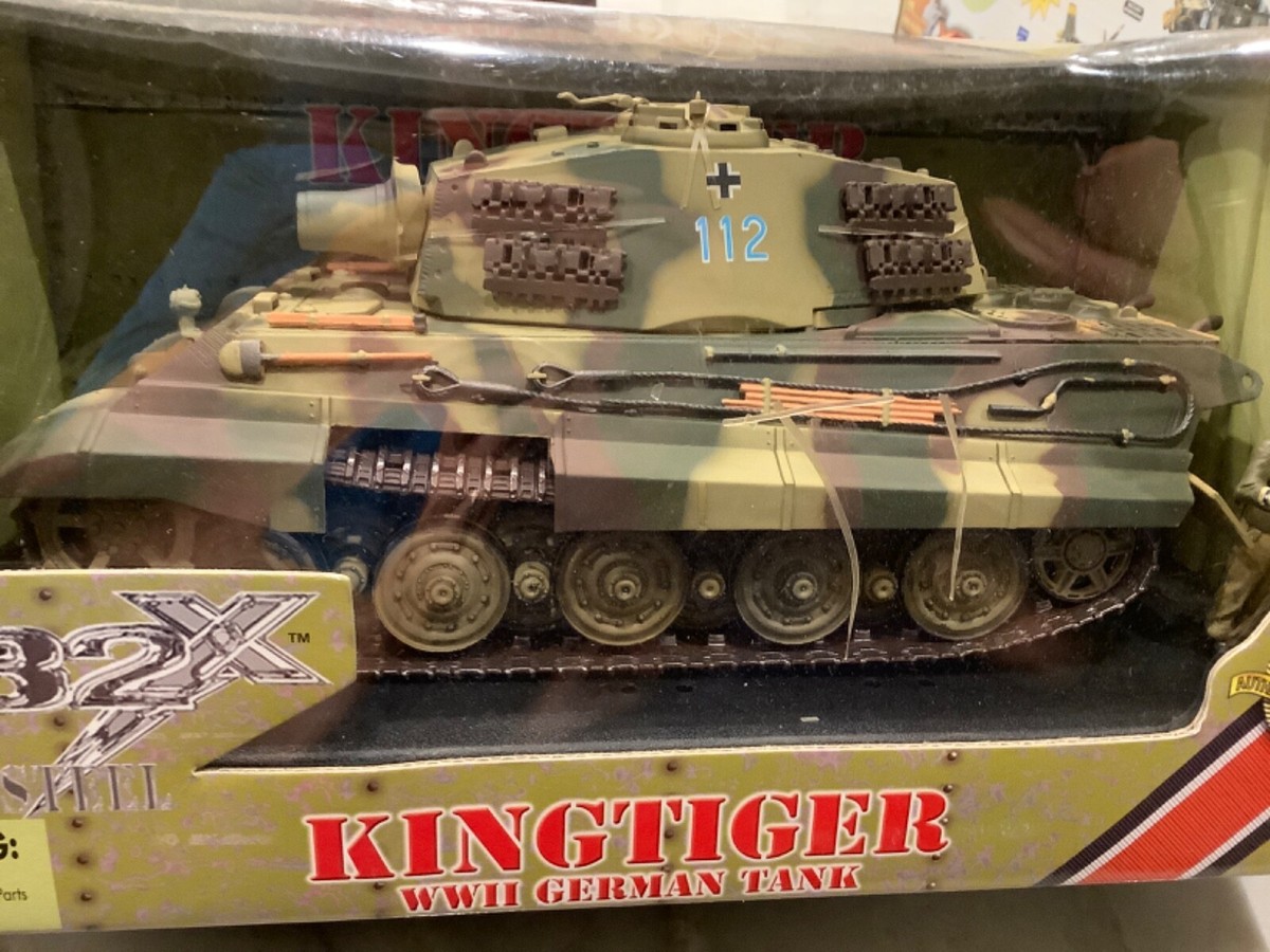 1st series Ultimate Soldier 1:32 WWII King Tiger German Tank