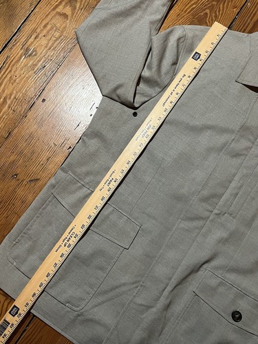 BRIONI Flight Jacket Wool Beige Lined SGM600 Made in Italy XXXL 3XL - Picture 12 of 15