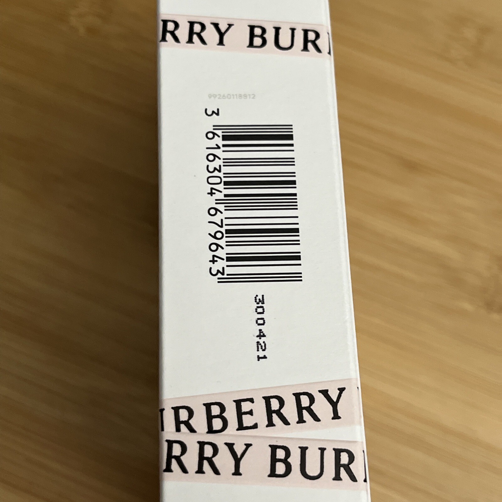 BURBERRY HER EAU DE PARFUM 5ml/0.16 oz. & 10ml./0.33 oz. NATURAL SPRAY VAP
