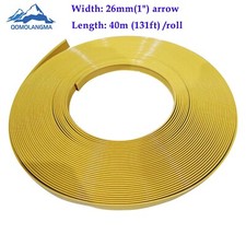 2roll 1"x131ft Trim Cap Aluminum Coil Strip Channel Letter Material Yellow
