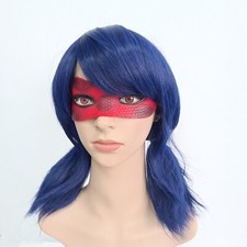 Oriental Girl Eye Mask with Fake Hair Whole set Movie Cosplay Props