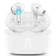 Wireless Earbuds, Bluetooth 5.3 Headphones in Ear with 4 ENC Noise Cancelling Mi