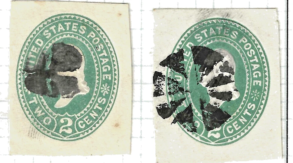 Collection Fancy Cancels RPO RADIAL ETC 3 Cent Washington Postal Corner US F28 - Image 3 of 3