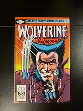 Wolverine Limited Series #1 Marvel Comics 1982 Signed & Remark By Joe Rubinstein