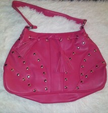 Britney Spears Pink Studded Tassle Purse