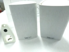 Polk Audio RM7 Satellite Speakers (1 pr white) with brackets