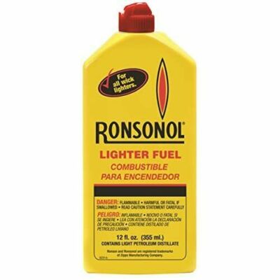  RONSON 12oz Can Fuel Fluid All  Pocket Lighters, Premium Formula 