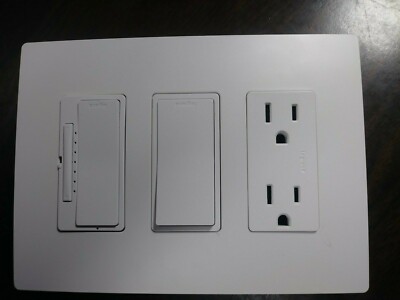 LEGRAND RADIANT 3 GANG RECEPTACLE OUTLET ON/OFF SWITCH DIMMER NEW NO BOX