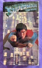 Superman The Movie VHS 1986 NEW & SEALED WARNER HOME VIDEO