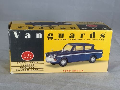 Corgi/Lledo: VA1000, Ford Anglia, Vanguards, Navy Blue