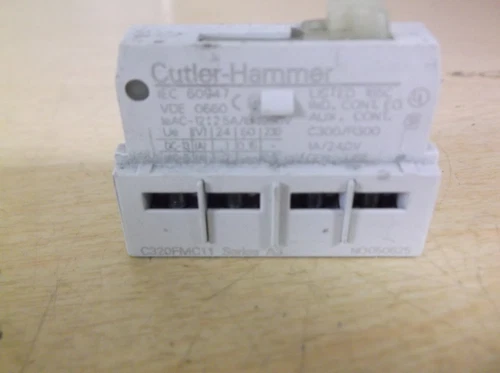 Cutler Hammer C320FMC11 Ser. A3 Auxiliary Contact *FREE SHIPPING*
