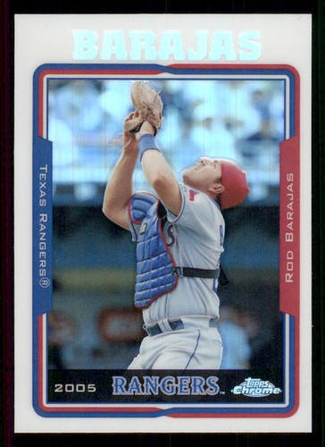 2005 Topps Chrome Refractors #343 Rod Barajas - Picture 1 of 2