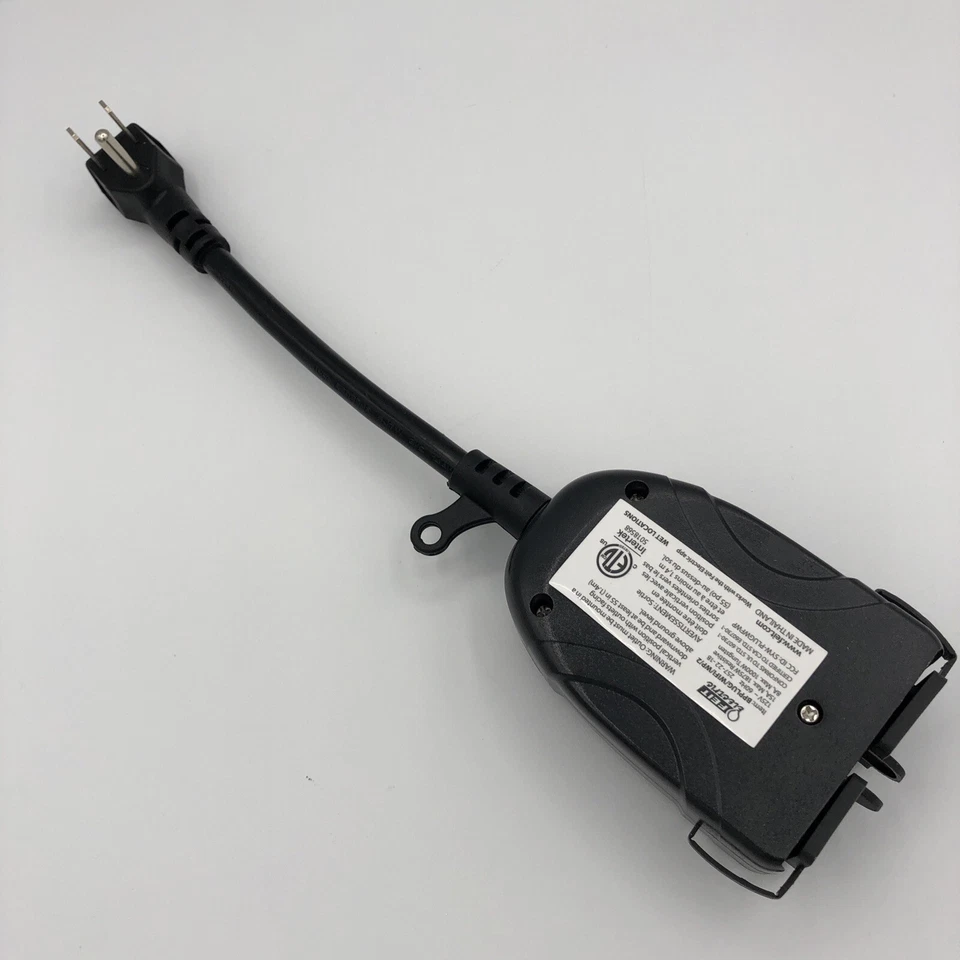 Enchufe inteligente Feit Wi-Fi enchufe inteligente doble toma enchufe inteligente exterior - NOB (una sola unidad) Foto 2 de 4