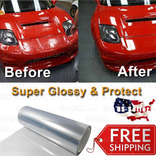 60"x12" Clear Bra Paint Protection Film Vinyl Wrap Invisible Scratch