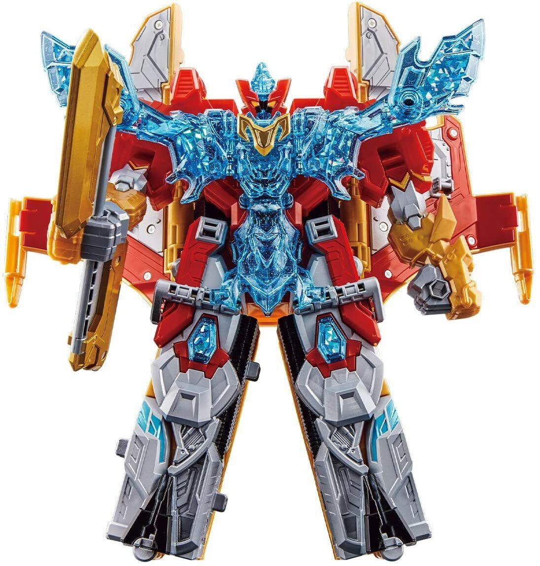 チャージャー明日はセンセイショナル!他合計4枚セット BANDAI Mashin Sentai Kiramager 04 DX Great full Phoenix JAPAN F/S