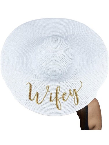 NWT MAGID Black and Off-White Paper Straw Bucket Hat with  display picture 1