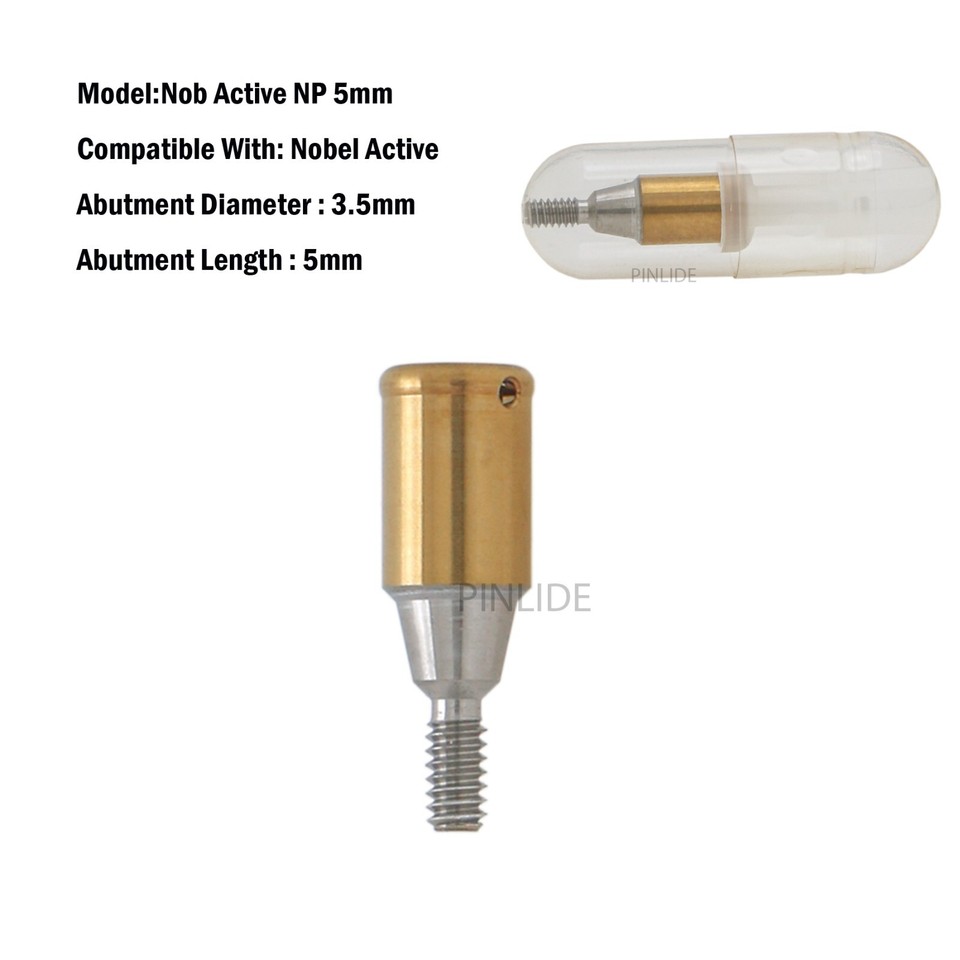 Dental Active Attachment Removable Abutment For Nobel Active Conical Dental Active Attachment Removable Abutment For Nobel Active Conical