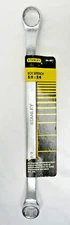 Vtg 1982 Stanley Dbl Offset Box Wrench 5/8" x 3/4" #86-881 Forged Alloy 11"L USA