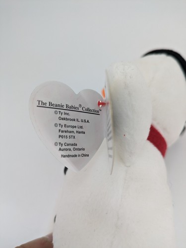 1996 Ty Snowball Snowman Beanie Baby PVC Pellets Plush w Tags - Picture 10 of 11