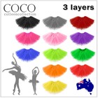 Adults/Kids Girls Tutu Skirt Princess Dressup Costume Ballet Bubble Dancewear OZ