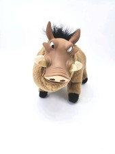 Vintage LION KING 1994 Mattel 9" PUMBA Warthog Plush Toy Figure Disney Store