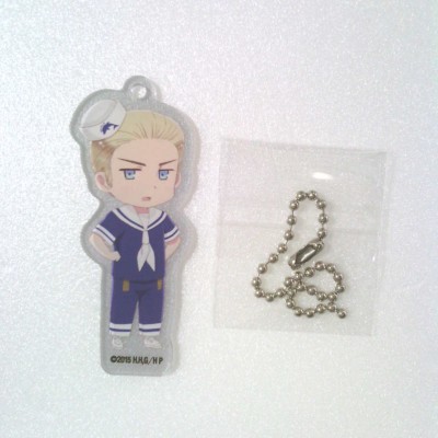 keychain strap accessory Hetalia Axis Powers world twinkle anime Germany