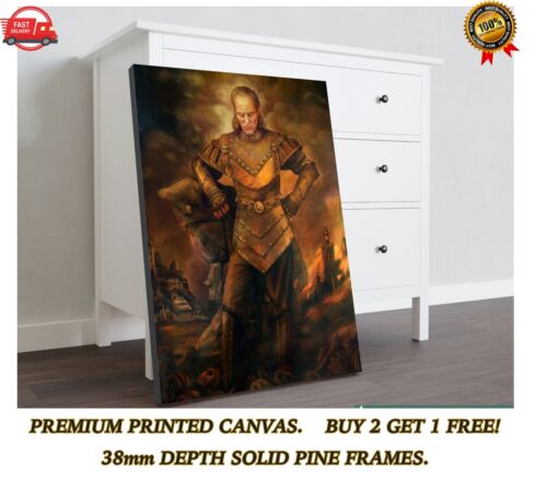 Vigo the Carpathian Ghostbusters Movie Large CANVAS Art Print Gift A0 A1 A2 A3 - Picture 1 of 6