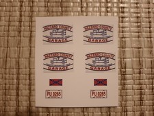 Cooters Tow Truck 1:24 1:25 scale waterslide decals Dukes Of Hazzard