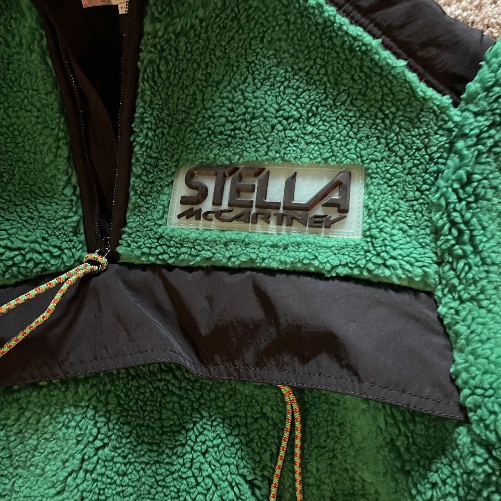Stella McCartney — Stella mccartney marlee jacket/teddy mat 603726 SSB03 BISCUIT AUTHENTIC Size 34
