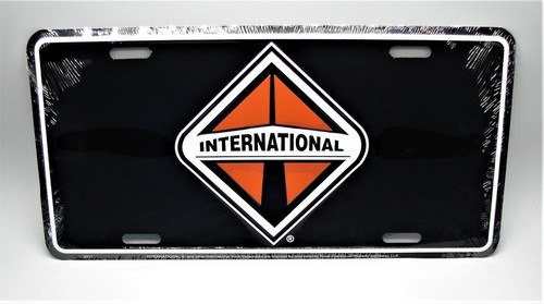 licensed HI INTERNATIONAL HARVESTER 3D EMBOSSED METAL CAR NOVELTY LICENSE PLATE - Bild 2 von 12