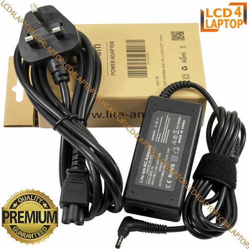 19V 2.37A 45w 4.0mm* 1.7mm AC Adapter Power Supply Charger For Toshiba Portege E - Foto 13