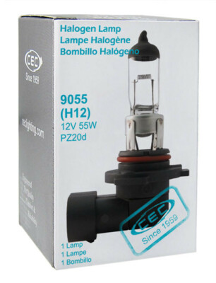 LAMP Halogen Headlight Bulb CEC 9055 12 Volt 55W Fits Cadillac DTS Jeep GC D8