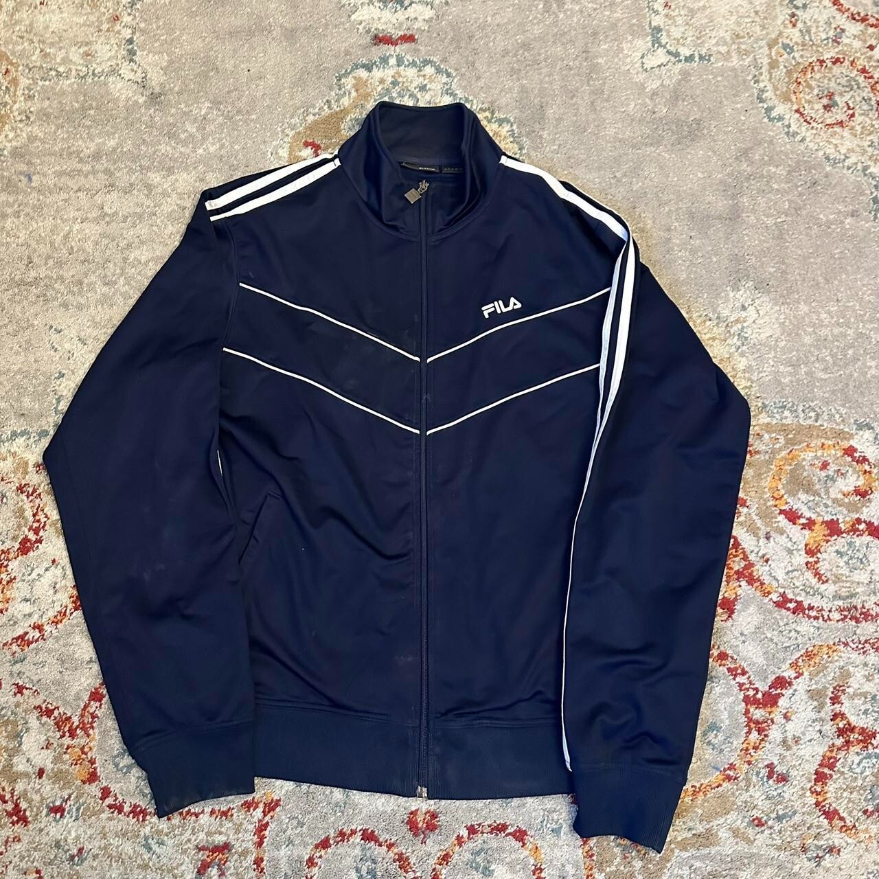 Fila Navy Track Jacket XL