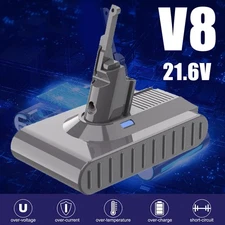 Battery V8 SV10 SV25 For Dyson 21.6v Absolute V8 Animal v8 Motorhead Vacuum