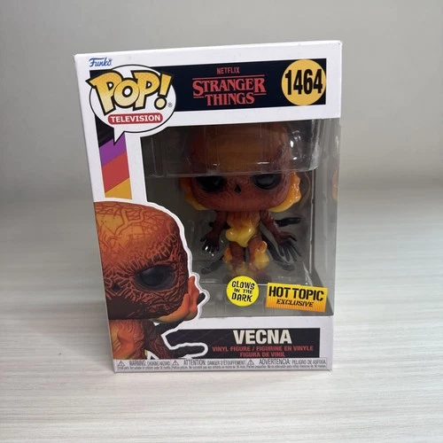 Funko Pop! Vinyl: Stranger Things - Vecna (Glow) Hot Topic (Exclusive) #1464 BB4