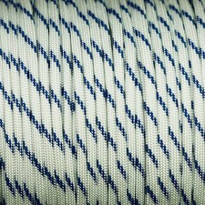 550 Paracord Racing Stripes Made in the USA Nylon/Nylon (100 ft)