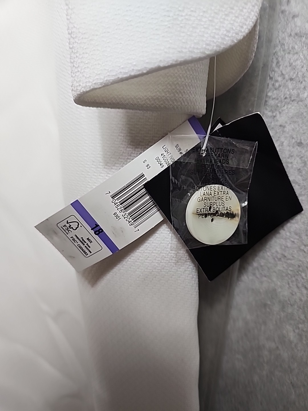 Vintage Le Suit Women's luxury Jacket Skirt/Duster White 2 Piece Set Sz 18 Y2K