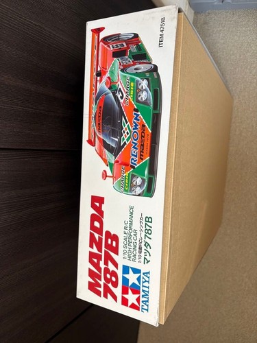 Tamiya 1/10 RC Auto Mazda 787B Kit Telaio Elettrico n.218 47518 Con Scatola Nuovo - Foto 2 di 2