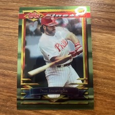 1994 Finest Refractors #140 Pete Incaviglia super short print ssp NM or better