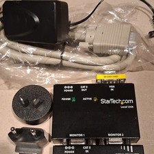 StarTech.com VGA Over Cat5 Extender 1:2 VGA/R...
