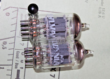 5751-ECC83-12AX7- SYLVANIA - NOS - OVP-  1 PAIR - 2 STÜCK -