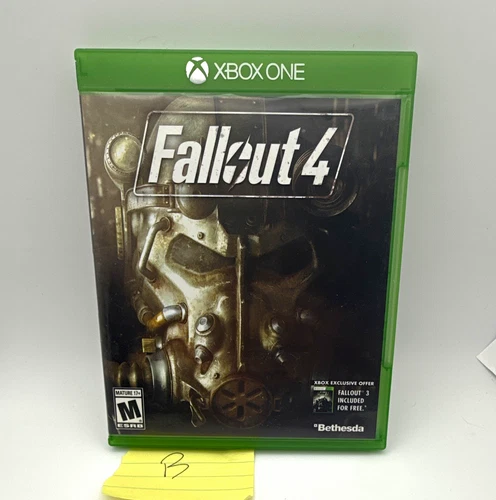 Bethesda Fallout 4 Xbox One 2015 rpg Post-Apocalyptic M NTSC-U/C Combine Ship